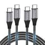 USB C to USB C Charger Cable 60W[3.3ft 2-Pack] Type C Charging Cable Cord Compatible with iPhone 15/15 Pro/15