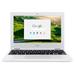 Acer Chromebook CB3-131-C3SZ 11.6-Inch Laptop (Intel Celeron N2840 Dual-Core Processor 2 GB RAM 16 GB Solid State Drive Chrome) White