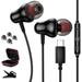 USB C Headphone for iPhone 15 Pro Max Samsung S23 FE S22 S21 Plus HiFi Stereo B In Ear Type C Earbuds Noise