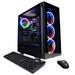 CYBERPOWERPC Gamer Xtreme VR Gaming PC Intel Core i7-12700KF 3.6GHz GeForce RTX 3080 10GB 16GB DDR4 500GB NVMe PCIe SSD 2TB HDD WiFi & Win 11 Home (GXiVR8080A26) Black