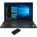 Lenovo ThinkPad E15 Home and Business Laptop (Intel i7-10510U 4-Core 32GB RAM 1TB PCIe SSD Intel UHD Graphics 15.6 Full HD (1920x1080) Fingerprint WiFi Bluetooth Win 10 Pro) with USB Hub