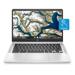 HP Chromebook 14-inch HD Touchscreen Laptop Intel Celeron N4000 4 GB RAM 32 GB eMMC Chrome (14a-na0030nr Mineral Silver)