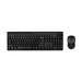 Monoprice Wireless Membrane Keyboard and Optical Mouse Combo Fullâ€‘Size 104â€‘Key Keyboard 2.4 GHz Wireless Receiver for Both Home and Office Use