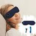 QWANG Smart Electric Magnetic Suction Eye Massager Cold Compress Hot Compress Vibrating Eye Mask Portable Rechargeable Eye Massager