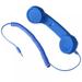 Vintage Retro 3.5mm Telephone Handset Cell Phone Receiver Mic Microphone Speaker for iPhone iPad Mobile Phones Cellphone Smartphone - Blue