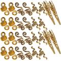 130 Pcs Dreadlocks Braids Accessories Hair Jewelry Charms Hair+clips+for+braids Crystal Jewelry Braid Hair Charms