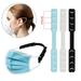 NUZYZ Mask Ear Hook 10Pcs Adjustable Face Mask Ear Hooks Buckle Adults Kids Earache Prevention Fixer