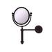 Allied Brass SB-4/2X Southbeach Collection Wall Mounted 8 Inch Diameter with 2X Magnification Make-Up Mirror Antique Bronze