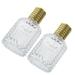 4 Pcs Perfume Bottle Atomizer Mini Empty Spray Bottles Container Grid Travel Containers