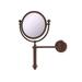 Allied Brass SB-4/2X Southbeach Collection Wall Mounted 8 Inch Diameter with 2X Magnification Make-Up Mirror Antique Copper