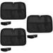 3 PCS Suitcases Blood Pressure Monitor Glucose Monitor Pouch Blood Glucose Meter Carrier Diabetic Patients Supplies Shell Handbag Polyester Sponge