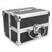 SamyoHome Pro Makeup Train Case Aluminum Jewelry Storage Organizer Box Cosmetic Lockable Black