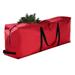 Aufmer Christmas Tree Storage Bag Fits Up to 9 Ft Artificial Christmas Tree with Buckle Straps & Dual Zippers & Handles 600D PVC Durable Waterproof Material Protects from Dust