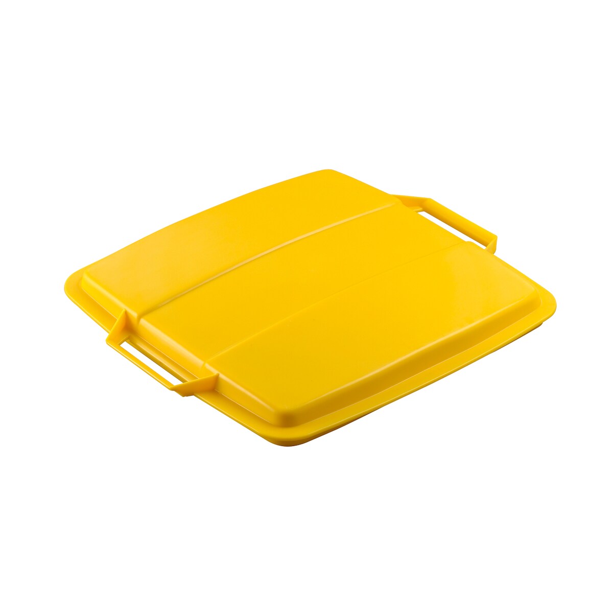 Durable Abfalleimer DURABIN FLIP VEH2012030 52x61x49cm grau/gelb Image