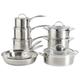 8 Piece Stainless Steel Cookware Set - Cookware by ProCook