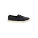 Steve Madden Flats: Slip-on Platform Classic Black Print Shoes - Women's Size 6 - Almond Toe