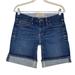 Anthropologie Shorts | Anthropologie Holding Horses Denim Jean Shorts Womens Size 27 Midi Bermuda | Color: Blue | Size: 27