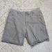 J. Crew Shorts | J. Crew Shorts Men's 34 Gray Embroidered Flags Broken In Regular Fit Rolled Cuff | Color: Gray | Size: 34