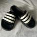 Adidas Shoes | Adidas Men’s Adilette Shower Slides | Color: Black/White | Size: 7