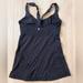 Lululemon Athletica Tops | Lululemon Strappy Crossback Tank Top Women's Sz 6 Black Adjustable | Color: Black | Size: 6