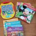 Disney Toys | Disney Jr My First Smartpad And Books | Color: Red/Yellow | Size: Osbb