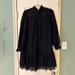 J. Crew Dresses | Black Lace J Crew Dress Nwt | Color: Black | Size: Xs