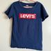 Levi's Shirts & Tops | Levi’s Logo Youth Short Sleeve T-Shirt Top L (12/14) | Color: Blue/Red | Size: L(12/14)