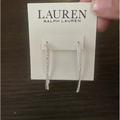 Ralph Lauren Jewelry | New Ralph Lauren Silver Dangle Earrings | Color: Silver | Size: Os