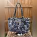 Coach Bags | Authentic Coach East/West Gallery Signature Tote Bag | Color: Blue/Gray | Size: Os