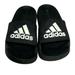 Adidas Shoes | Adidas Unisex Child - Adilette Shower Slides - Size 1 | Color: Black/White | Size: 1bb