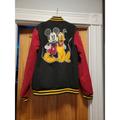 Disney Jackets & Coats | Disney Mickey Mouse And Pluto Varsity Jacket Sz M | Color: Black | Size: M