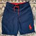 Polo By Ralph Lauren Swim | Kidspolo Rl Navy Board Shorts Red Giant Pony Med | Color: Blue/Red | Size: Mb