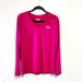 Under Armour Tops | Bright Pink Large Women's Under Armour Semi-Fitted Heatgear Shirt | Color: Pink | Size: L