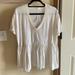 Urban Outfitters Tops | New Urban Outfitters Size Medium Truly Madly Deeply Babydoll Oversized Top | Color: Cream/White | Size: M