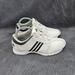 Adidas Shoes | Adidas Tech Response 3.0 White Black Leather Lace Up Golf Shoes Women Sz 9. | Color: Black/White | Size: 9