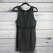 Free People Dresses | Free People Boehmian Sleeveless V-Neck Grey Lace Tank Tunic Dress Size Small | Color: Gray | Size: S