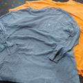 Polo By Ralph Lauren Shirts | 2 Polo Ralph Lauren T-Shirts Orange Short Sleeve 2xlt Chambray Long Sleeve 2xlt | Color: Blue/Orange | Size: 2xlt
