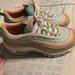 Nike Shoes | Nike Air Max 97 Sun Club, Size 5.5y Or 7 In Women’s. | Color: Blue/Cream | Size: 7