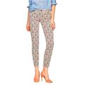 J. Crew Jeans | J Crew Floral Toothpick Ankle Skinny Jeans Stretchy Colorful Cottagecore | Color: Green/Pink | Size: 26