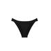 Plus Size Women's The Cheeky Bikini - Modal Silk Rib by CUUP in Black (Size 4 / L)