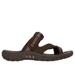 Skechers Women's Reggae - Fairfax Sandals | Size 9.5 | Chocolate | Leather/Textile/Metal | Vegan