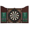 Tidyard Professional Dart Set with Dartboard and Cabinet Sisal Steel