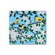 HEIMAO Famous Canvas Wall Art. Maudie Lewis Canvas Prints. Three Yellow Birds - Animal Picture Oil Painting Reproduction for Living Room Home Decor 60x60cm(23.6x23.6inch) frameless