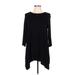Eileen Fisher Casual Dress: Black Dresses - Women's Size Large