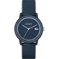 Quarzuhr LACOSTE "LACOSTE.12.12 GO, 2001290" Armbanduhren blau (dunkelblau) Damen Quarzuhren