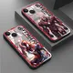 Coque de téléphone souple noire Marvel Spider Man Iron Man coque pour iPhone 15 Plus 14 13 Pro Max