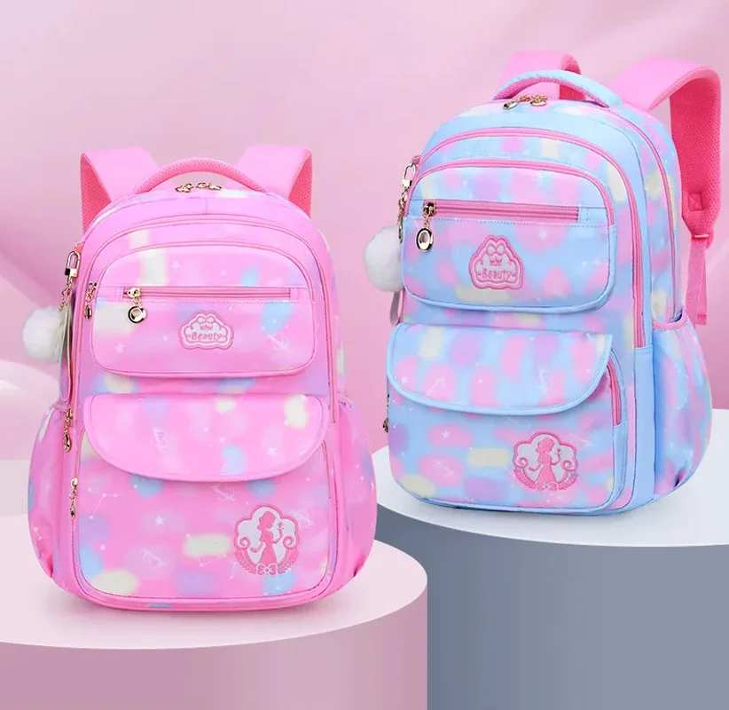 Enfants fille sac à dos sac d'école rose pour enfant enfant adolescent cartable primaire Kawaii mignon étanche