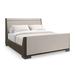 Caracole Classic Slow Wave Standard Bed Wood & Upholstered/ in Brown | Queen | Wayfair CLA-423-103