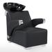 Inbox Zero Faux Leather Massage Chair Faux Leather in Black | 42.5 H x 25.6 W x 49.6 D in | Wayfair 68D9E4A742C64998B1D336573EFC045F