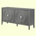 Winston Porter Raechell 60" Wide Sideboard in Gray | 31.5 H x 60 W x 16 D in | Wayfair 0478EDFE9D494517A1604B6AC88B6F1B